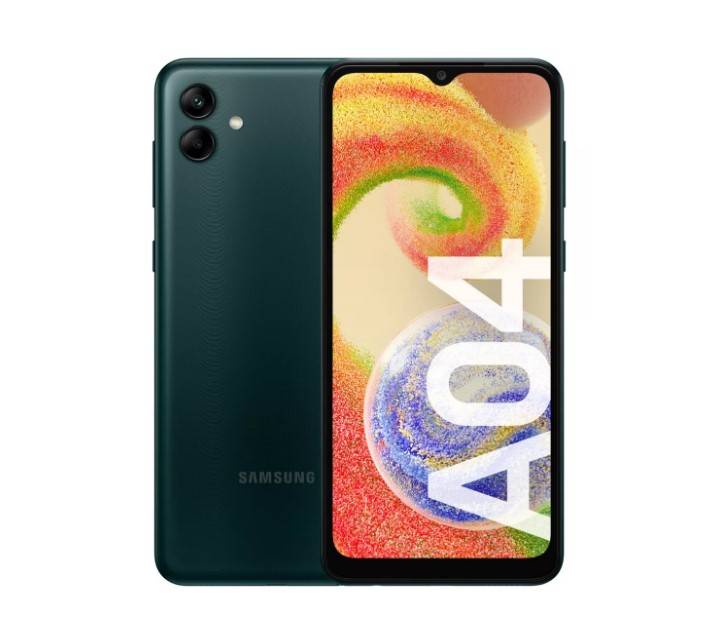 Celular Samsung Sm-A045Mzge Galaxy A04 Green (64/4Gb) Libre Vis (Sasma045Mzgear)