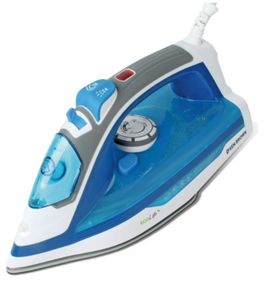 Plancha Ken Brown T115 Vapor 2200 Watts Base Ceramica Rociador Boton Autolimpieza