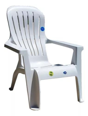 Sillon Pvc Descansar  Art2024036 Mod. Varadero Color Blanco