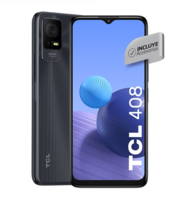 Celular Tcl 408 (4+64 Gb) Gravity Gray Rva Libre