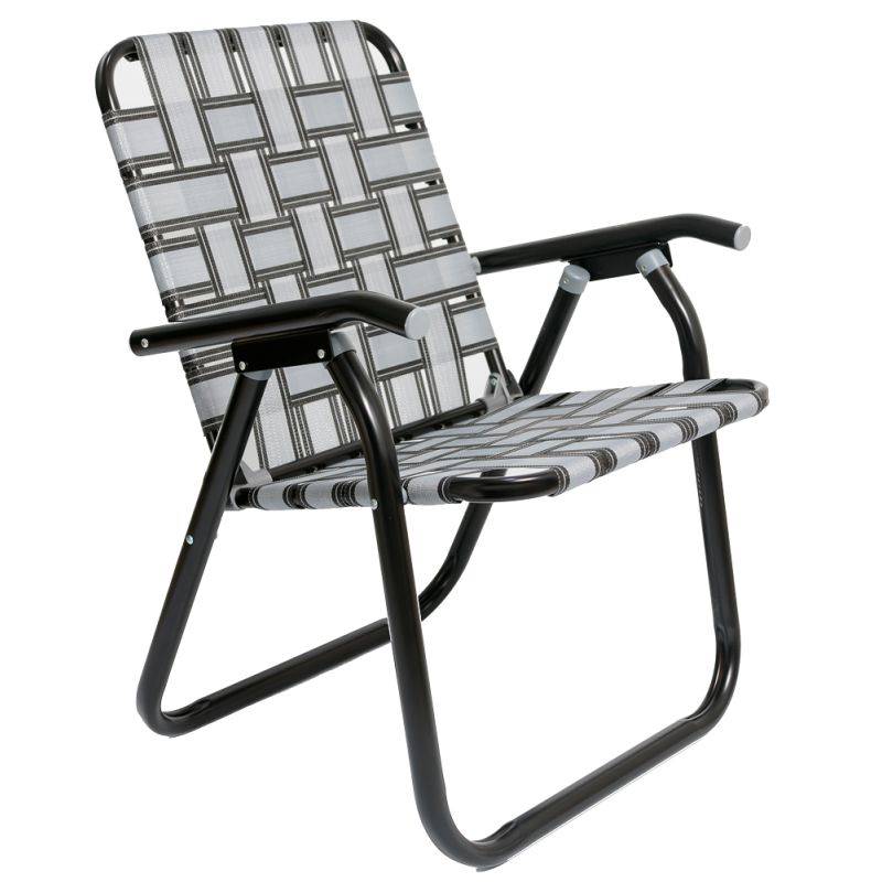 Reposera Descansar Plegable Black  Aluminio Pintado 11/4 1 Posic. Art.80048