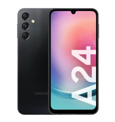 Celular Samsung Sm-A245Mzkoaro Galaxy A24 Negro (128/6Gb) Libre Mul