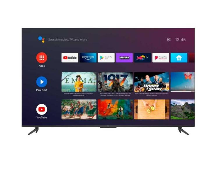 Led Rca 65 G65P8Uhd-F Smart 4K Google Android Tv/Hdmi/Usb/Hdr/Bluetooth/Cont Por Voz/Sint. Dig.