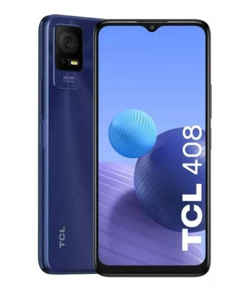 Celular Tcl 408 (4+64 Gb) Midnight Blue Rva Libre (33853)