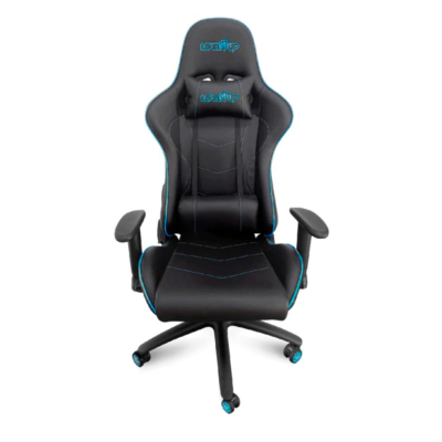 Silla Gamer Level Up Ares Pro 2 Azul/Negro Max 90Kg Apoya Brazos Regulables Y Girat