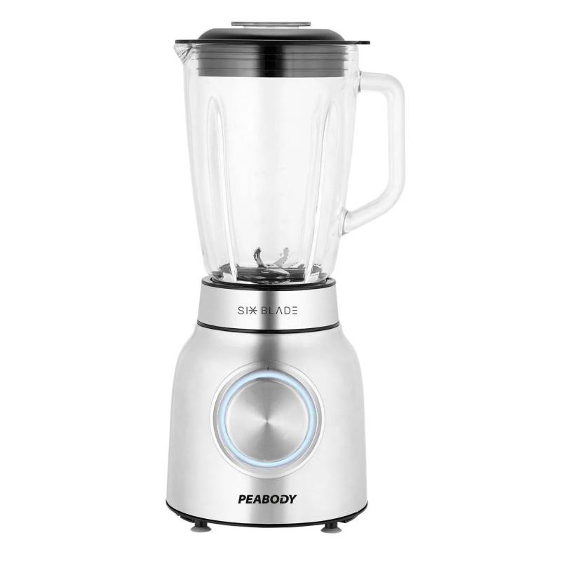 Licuadora Peabody Pe-Ln1001Ix Inox. 5 Vel + Pulso/Jarra De Vidrio 1,5 Lts/1000 W/ Hasta 21.500Rpm