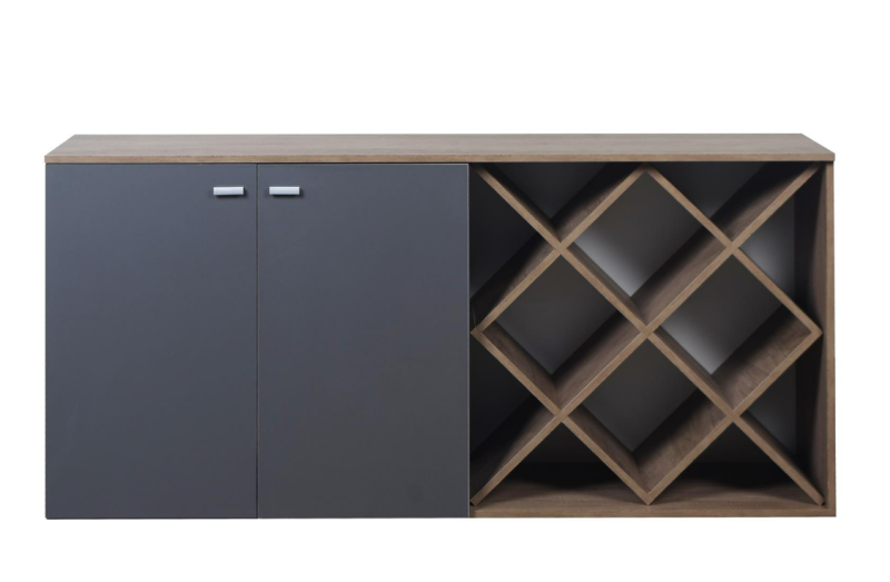 Rack Ricchezze L. Messina Toscana. 1.50  C/Nebraska/Gris S.