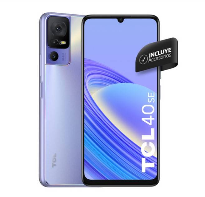 Celular Tcl 40Se (4+128 Gb) Twilight Purple So Smartphone Libre