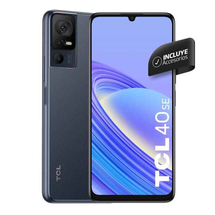 Celular Tcl 40Se (6+256 Gb) Dark Gray So Smartphone Libre (33864)