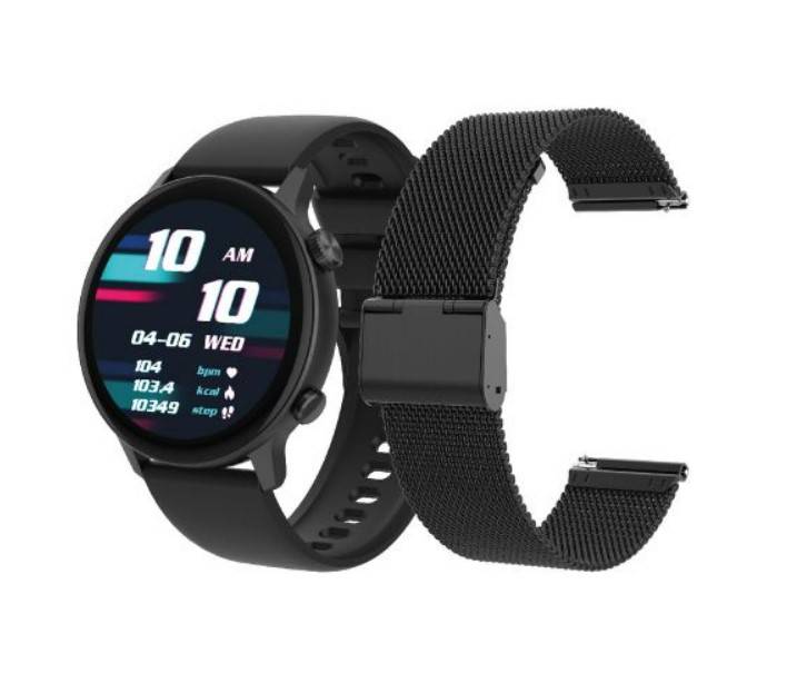 Reloj X-view Quantum Q9 Black Smart Watch Display 1.43 Amoled 466x466 Px+malla Extra