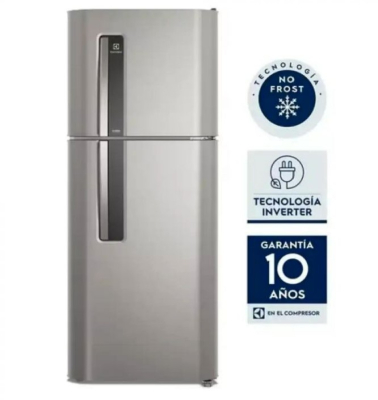Hel Electrolux Heni3000P 265 Lts No Frost Inverter Plata