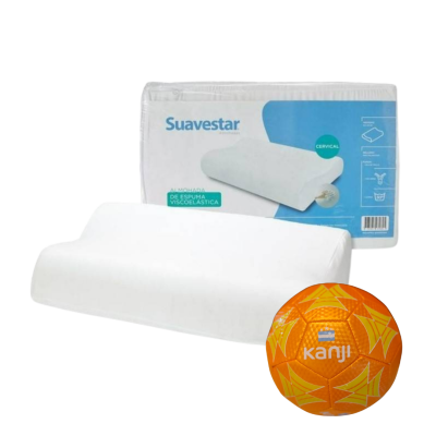 Almohada Suavestar 57 X 37 Viscoelastica Cerv. Therm.