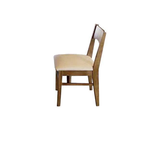 Silla Mad Mobilia Linea Dobel Mod. Giova Col. Ambar Tapizada