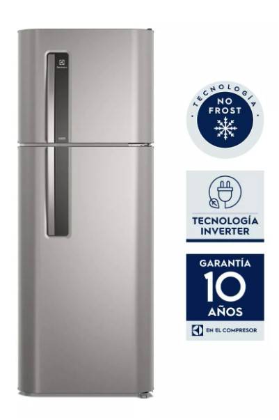 Hel Electrolux Heni3500P 303 Lts No Frost Inverter Plata