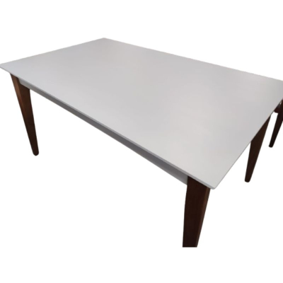 Mesa Mad Inmacol 1,50 Mod. Medit.  Color Castaño/Bco Cod.142