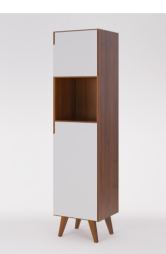 Torre Mad Inmacol Mod. Escand. 2 Ptas Color Wengue/Bco Cod.152