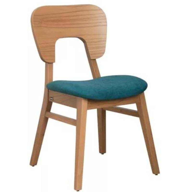 Silla Mad Genoud Naoto Color Roble Tapiz. Tela