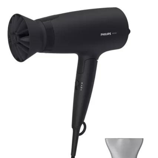 Secador Pelo Philips Bhd308/10 Serie 3000 Thermoprotect 1600W/3 Posic De Calor Y 2 Velocidades