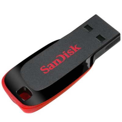 Pen Drive Sandisk 64gb Sdcz50-064g-b35 Cruzer Blade Gnu