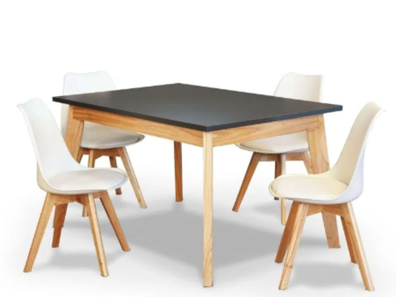 Mesa Mad Barulich  Mod.odin Tapa Negro 1.30 X 0.85