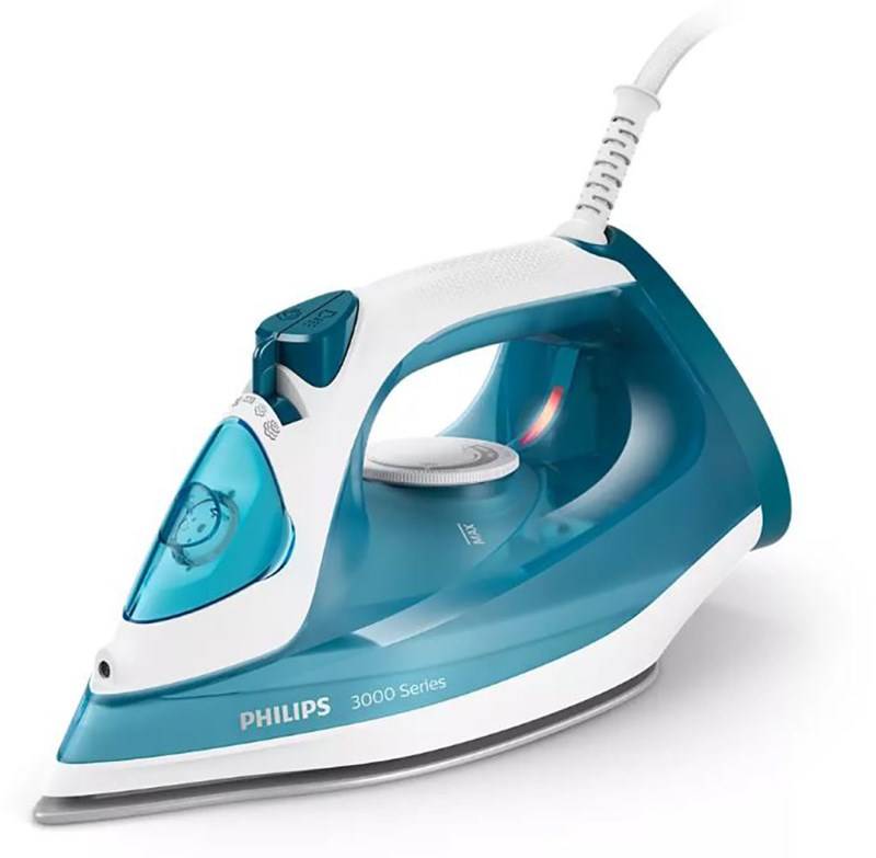 Plancha Philips Dst3011/20 Base Ceramica/2100W/Golpe De Vapor De 140Gr/Capac 300Ml/Uso Vertical