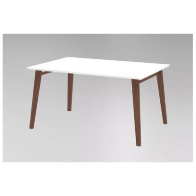 Mesa Mad Inmacol 1,20 Mod. Medit.  Color Castaño / Blco Cod.141