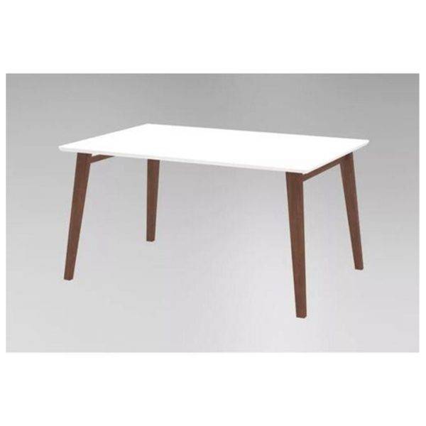 Mesa Mad Inmacol 1,20 Mod. Medit.  Color Castaño / Blco Cod.141