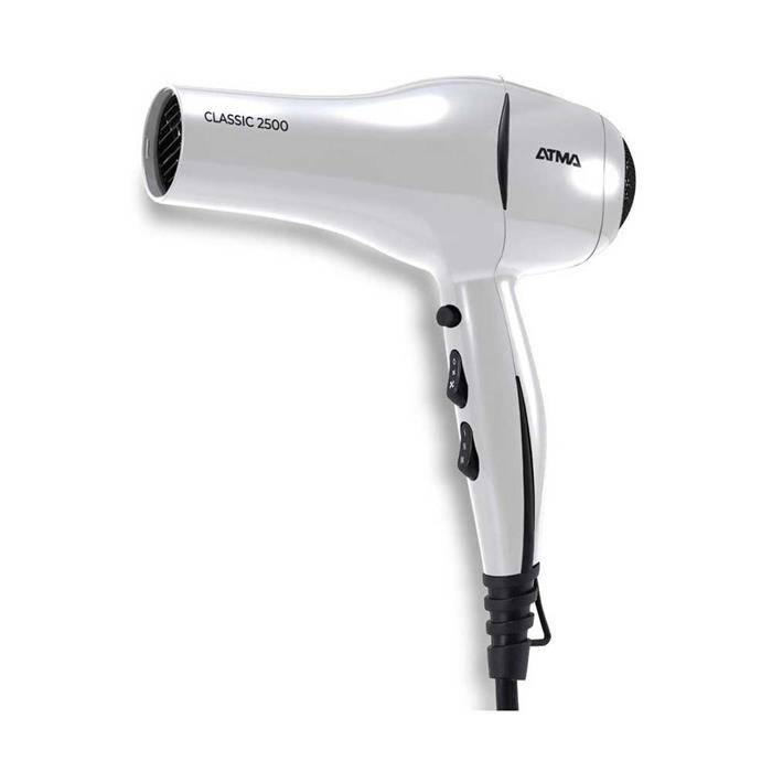 Secador Pelo Atma Sp8970Wp Classic Blanco 1800W-3 Velocidades-2 Temp-Boquilla