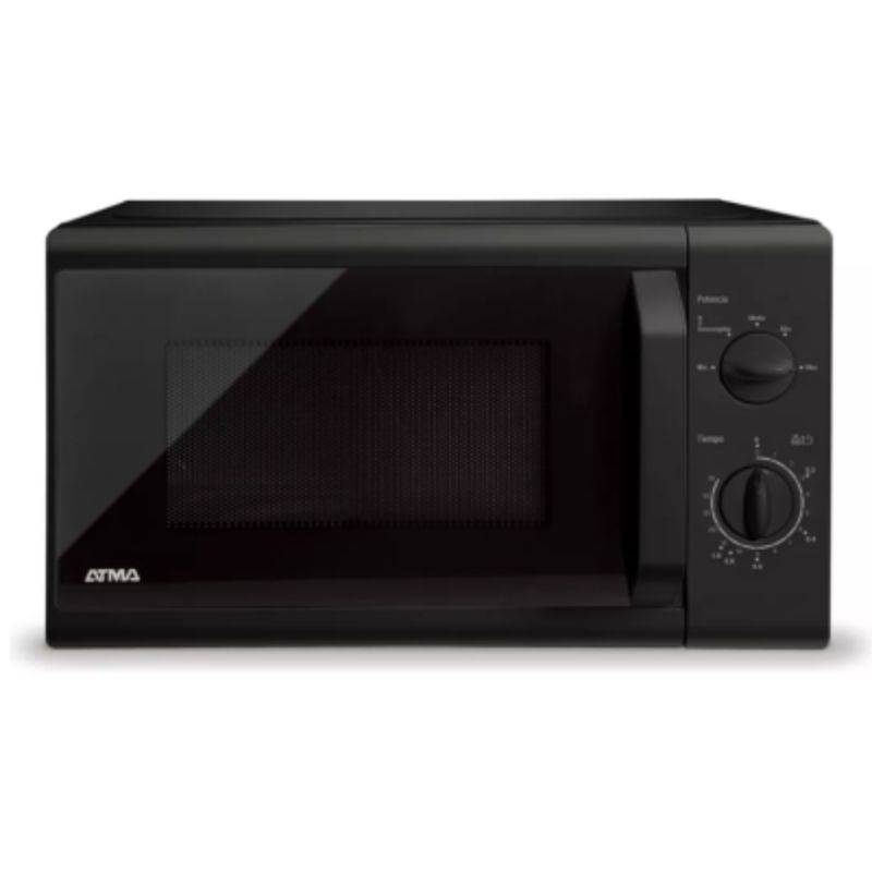 Microonda Atma Matrb20Uap 20 Lts Rotativo 700W Negro