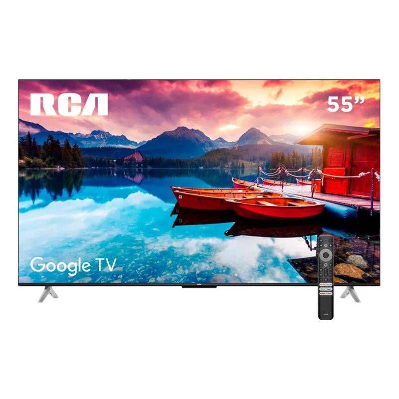 Led Rca 55 G55P6Uhd-F Smart 4K Google Tv/Hdmi/Usb/Hdr/Bluetooth/Sint. Dig./Comando Por Voz