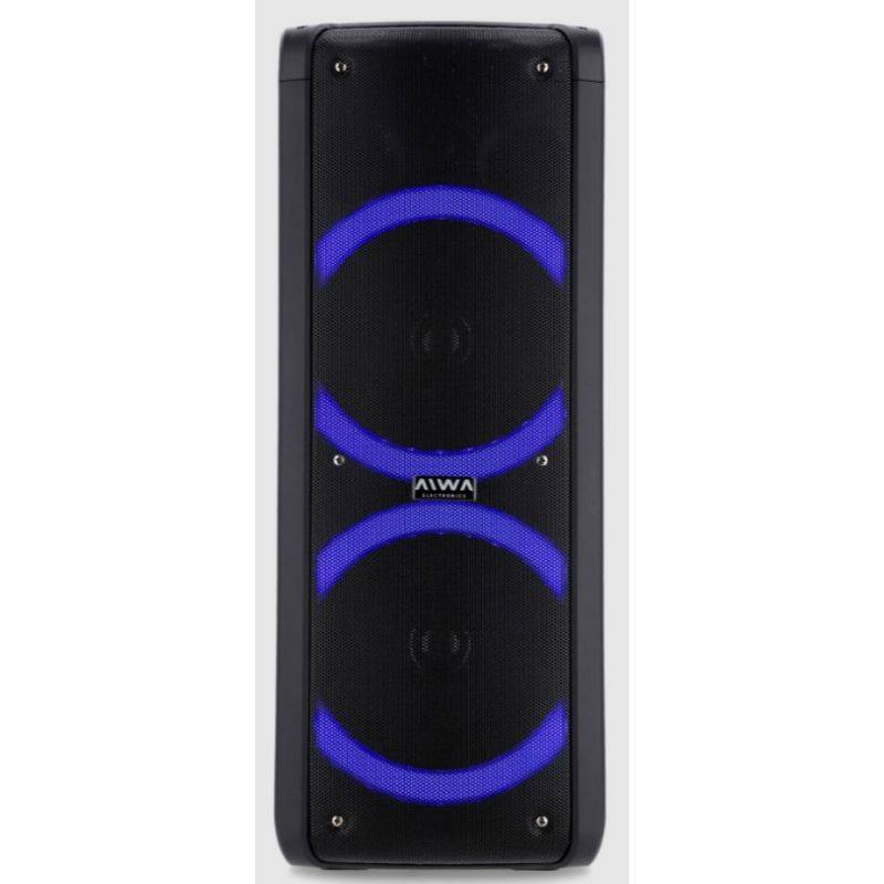 Bafle Aiwa Aw-T506R-Pb 6.5 X2 Twiter 1X1 6500W Pmpo Bluetooth/Bat Recarg/Tws/Power Bank