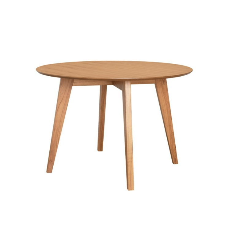 Mesa Mad Genoud Redonda 1.20 Mr-120 Color Roble