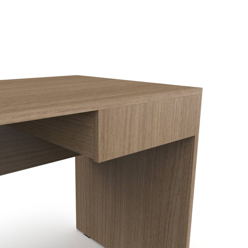 Escritorio Solano Duna De 1.50 + 1 Cajon Carvalho Mezzo Cod. 809004 + 890014