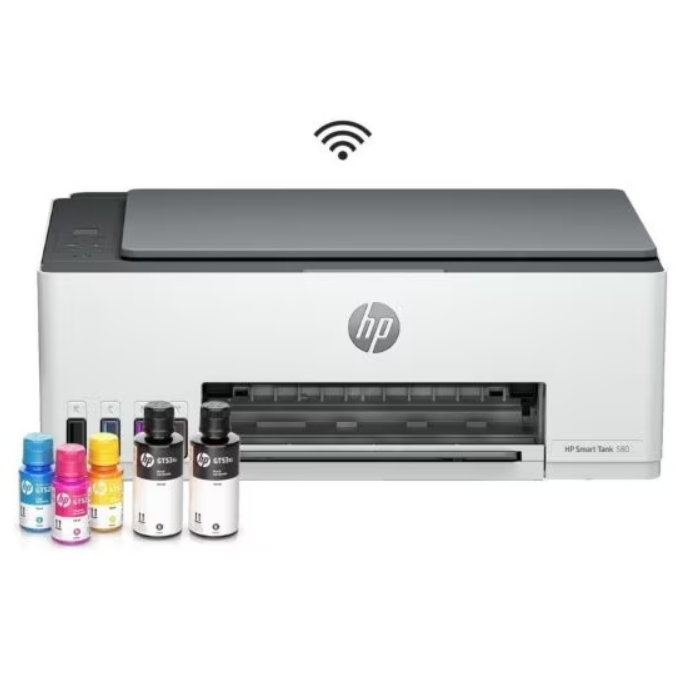 Impresora Hp 580 Multifuncion Smart Tank Sist Continuo Wifi (1F3Y2A#Ac8) Gnu