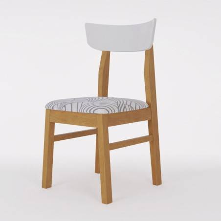 Silla Mad Inmacol Mod. Medit.  Color Miel/Bco Cod.140