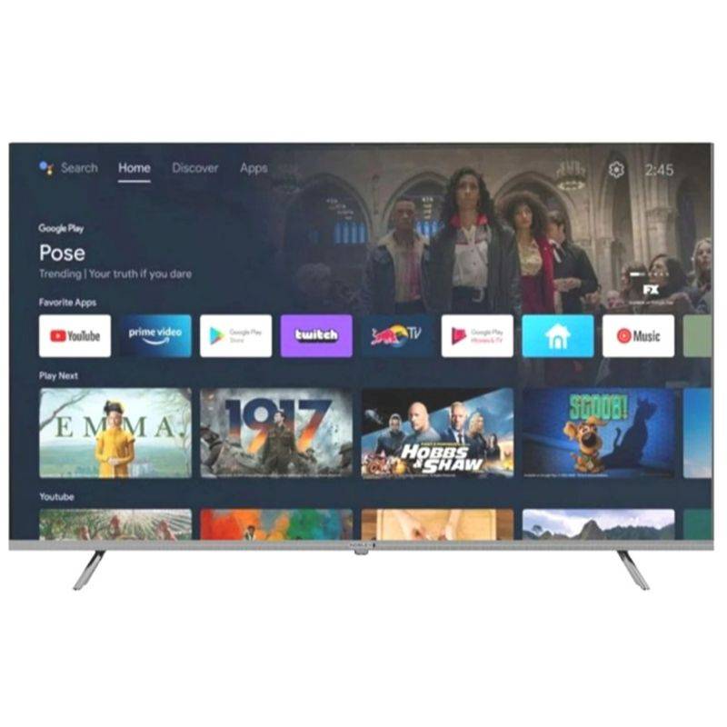 Led Noblex 50 Dr50X8500 Smart 4K Google Tv Sint Digital/Hdmi/Usb/Bluetooth