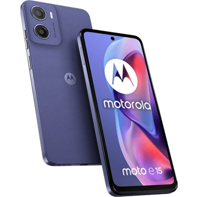 Celular Motorola Moto E15 Xt2523-8 (Lamu Lite Go) (2+64) Fresh Lavender/Morado 91Pb6U0009Ar Nsan
