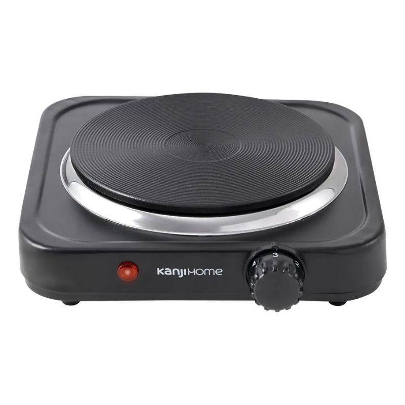 Anafe Electrico 1H Kanjihome Kjh-Hp1000Bdd 1000W/Color Negro