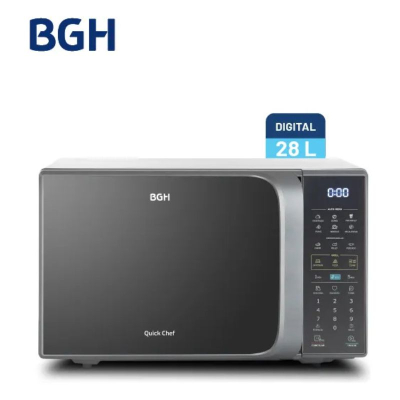 Microonda Bgh B228Ds20I 28Lts Digital Eco Silver C/Grill Pih049511