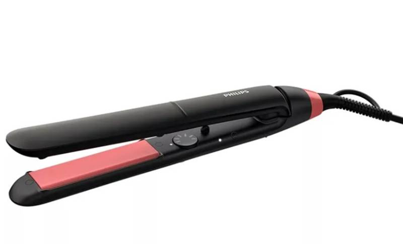 Plancha Cabello Philips Bhs376/00 Straigh Essential Care/Placas De 100Mm/Ceramica Con Queratina