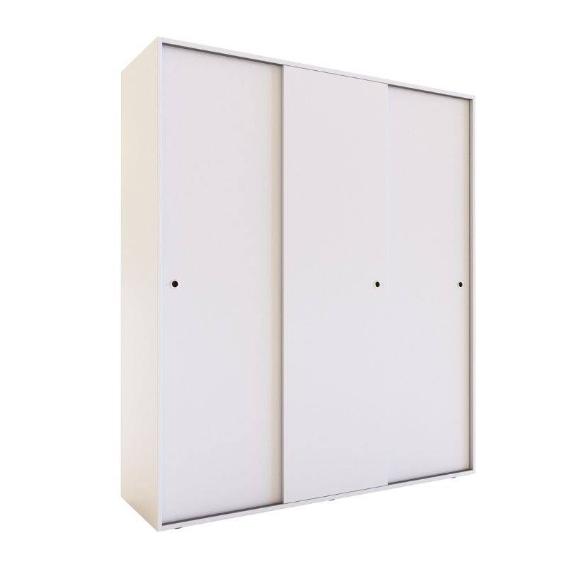 Placard Delos 3P Corred. Dec03Br 183X160X50 C/2 Caj. Int Color Blanco