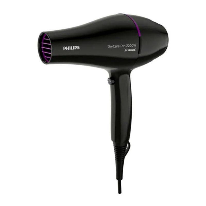 Secador Pelo Philips Bhd274/00 Drycare Pro 2200W/Motor Ac/Deramic/Aire Frio/Boq. Chata