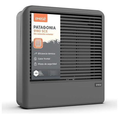 Calefactor Emege 8000 Sin Salida Mod. Patagonia 9180Sce