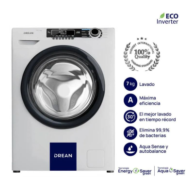 Lavarropa Drean Lcfdr0710Sb0  7Kgs C/Frontal 1000Rpm