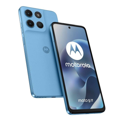Celular Motorola Moto G17 (Lamu 26) (4+256) Alaskan Blue- Celeste 91Pbbj0016Ar Nsan