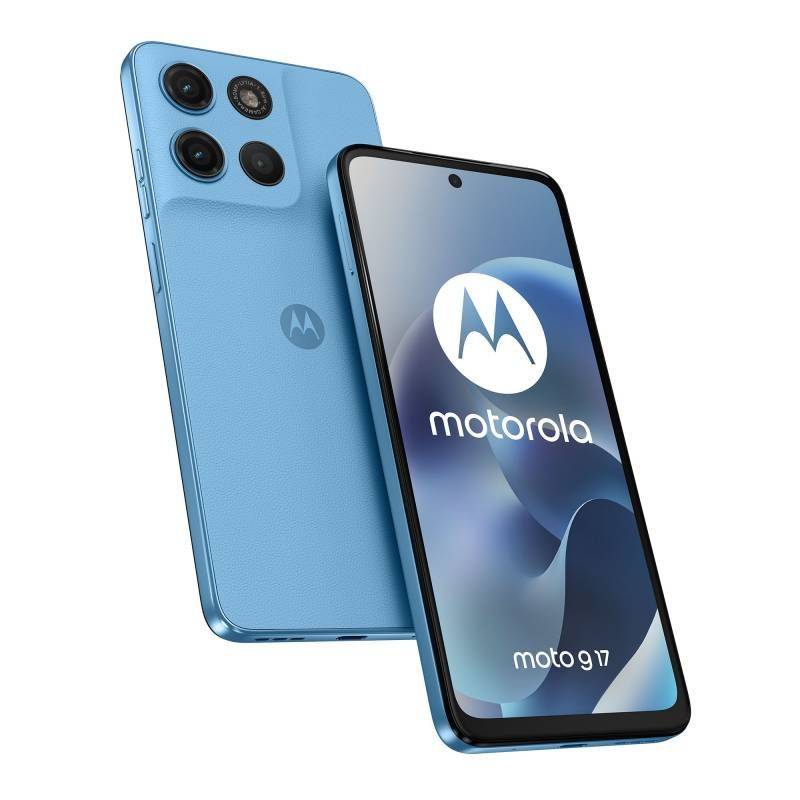 Celular Motorola Moto G17 (Lamu 26) (4+256) Alaskan Blue- Celeste 91Pbbj0016Ar Nsan