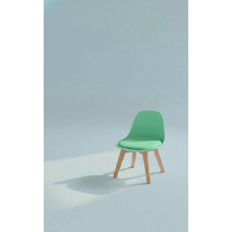 Silla Mad Barulich Mod. Tulip C/Verde P/Niño