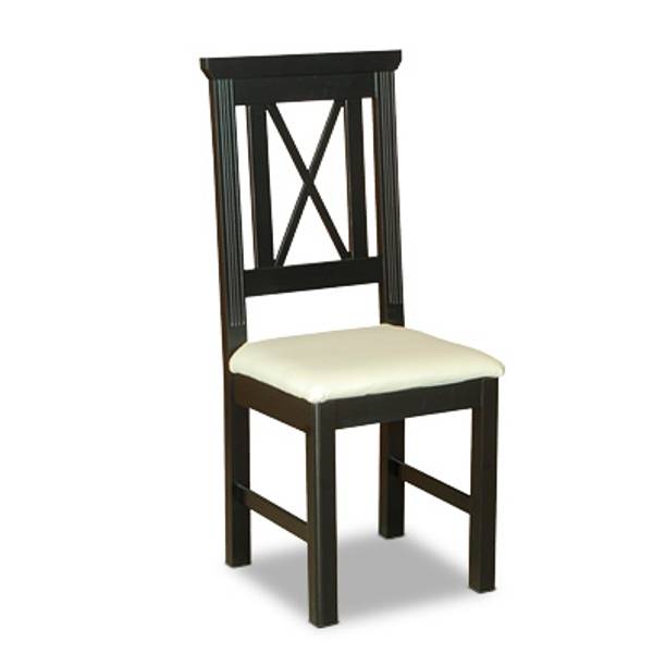Silla Madera Oriental Cruz Alta Lustre Wengue